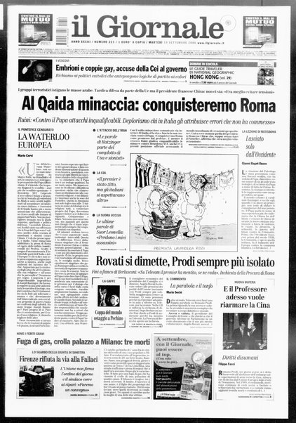 Il giornale : quotidiano del mattino